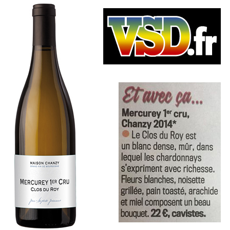 Et avec ça … Mercurey 1er cru, Chanzy 2014